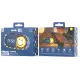 Dětský budík a noční světlo MOB Dreamy Clock Smiley modrá