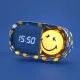 Dětský budík a noční světlo MOB Dreamy Clock Smiley modrá