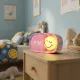 Dětský budík a noční světlo MOB Dreamy Clock Smiley růžová