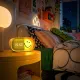 Dětský budík a noční světlo MOB Dreamy Clock Smiley žlutá