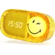 Dětský budík a noční světlo MOB Dreamy Clock Smiley žlutá