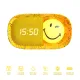 Dětský budík a noční světlo MOB Dreamy Clock Smiley žlutá