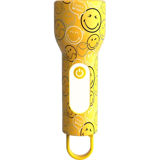 Dětská svítilna MOB Glowy Smiley Flashlight žlutá