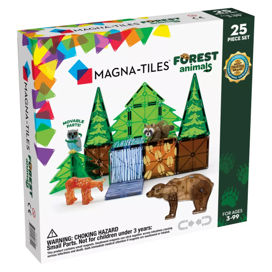 Prozkoumejte nádhernou lesní divočinu se čtyřmi kamarády lesních zvířátek, která si spolu hrají mezi vzrostlými stromy. 