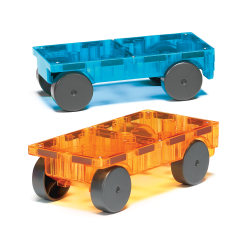 Magnetická stavebnice Cars 2 dílná Blue/orange
