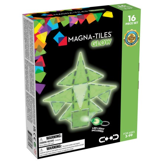 Originální magnetická stavebnice, která svítí ve tmě.