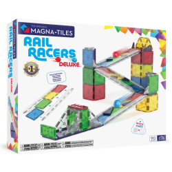 Magnetická stavebnice Rail Racers Deluxe 90 dílů