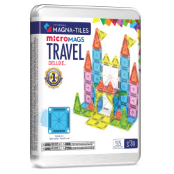 Magnetická stavebnice Travel Set Deluxe 55 dílů