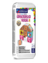 Magnetická stavebnice microMAGS Gingerbread House Travel Set