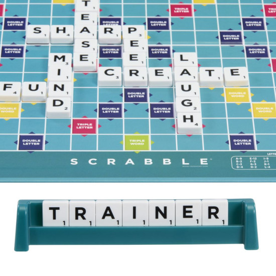 Scrabble SK: Česká verze oblíbené slovní hry pro celou rodinu.