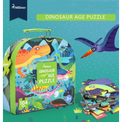 Doba dinosaurů puzzle 104ks