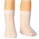 Bílé pletené ponožky, nezbytná součást každé panenky Paola Reina!
