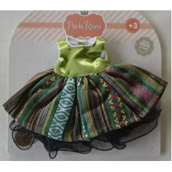 Oblečení pro panenku Kecha s lidovým vzorem 32 cm