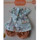Paola Reina Oblečení pro panenku Roxana v květovaných šatech 32 cm