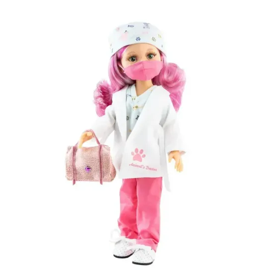 Paola Reina Oblečení pro panenku veterinářku 32 cm