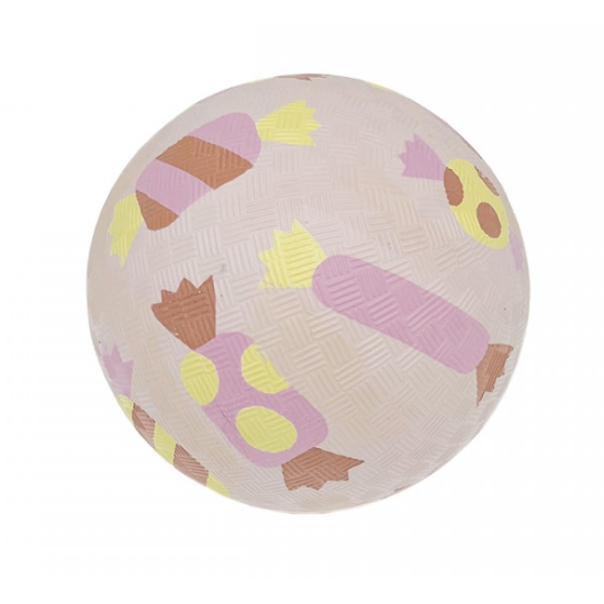 Malý růžový míček pro děti Bonbóny 13 cm Petit Jour 
