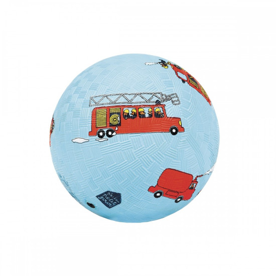 Malý modrý míček pro děti Hasiči 13 cm Petit Jour 