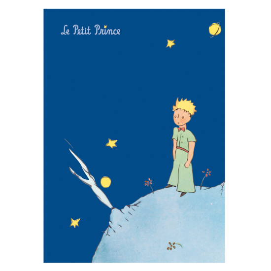 Modrý sešit Malý princ A5 15 x 21 cm Petit Jour 
