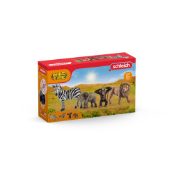 Schleich Set divokých zvířat