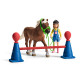 Schleich Trénink v agility pro poníky