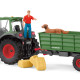 Schleich Traktor s přívěsem