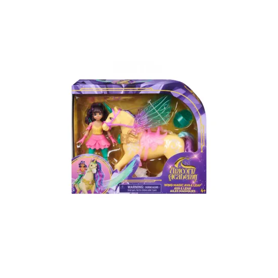 Spin Master Unicorn Academy Kouzelná Křídla Leaf & Ava 11 cm