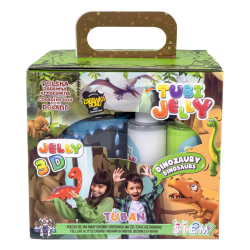 Tubi Jelly Kreativní set s akváriem XL Dinosaři
