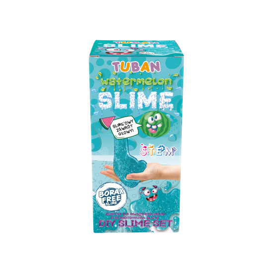 DIY Slime Sada na výrobu slizu Meloun pro děti. Vyrobte si svůj vlastní sliz.