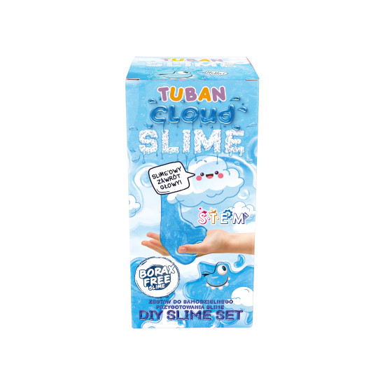 DIY Slime Sada na výrobu slizu Obláček pro děti. Vyrobte si svůj vlastní sliz.