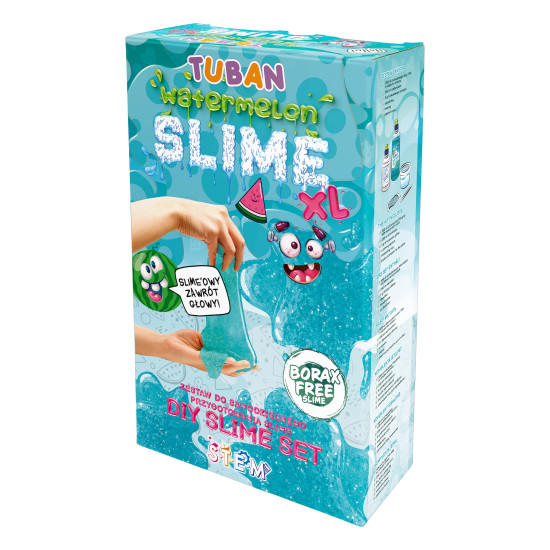 DIY Slime Sada na výrobu slizu Meloun pro děti. XL sada.Vyrobte si svůj vlastní sliz. 