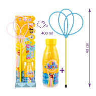 Sada Obruč na bubliny Pro Multi Butterfly + tekutina 400 ml