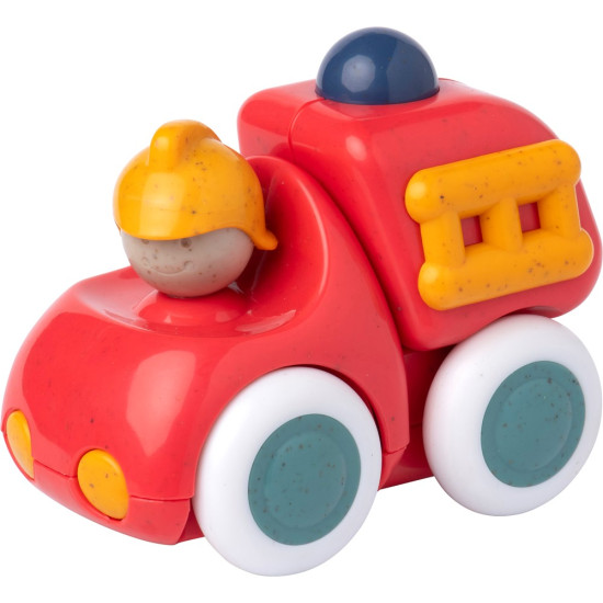 Tolo Hasičské auto barevná a veselá hračka s pohyblivými koly