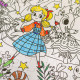 Vybarvovací puzzle pro děti Utajená zahrada Tookyland