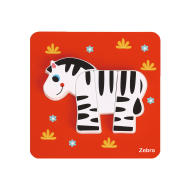 Moje první puzzle Zebra 