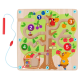 Magnetický labyrint pro děti Počítání ovoce na stromě Tooky Toy