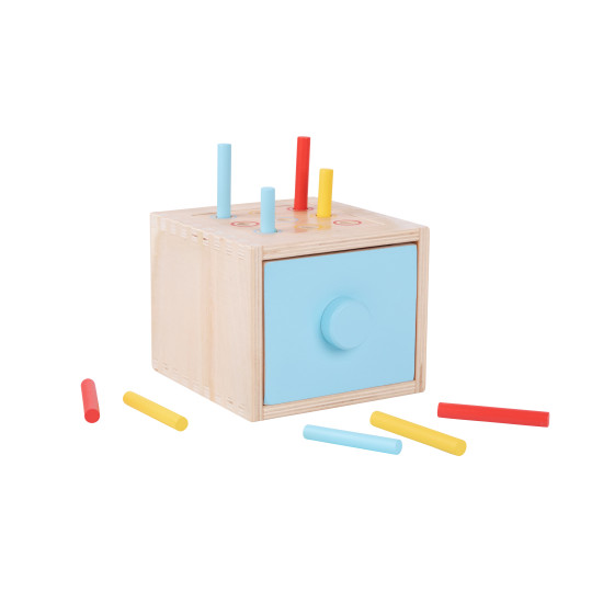 Montessori box Vkládačka 4v1 Didaktická hračka Tooky Toy