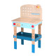 Dřevěný pracovní stůl pro děti s nářadím a hodinami 45 ks Tooky Toy