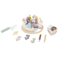 Narozeninový dort se svíčkami