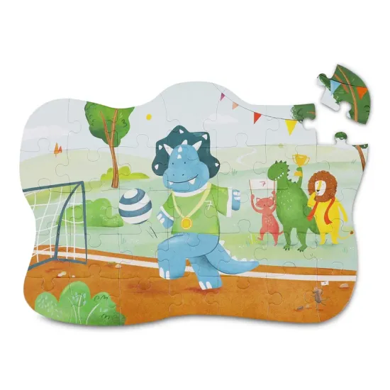 Tvarové puzzle Triceratops 35 dílků – Trixie 35-151