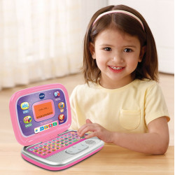 První notebook růžový SK