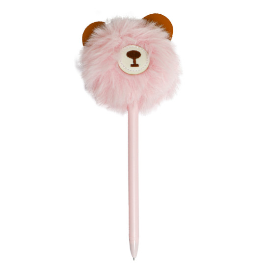 Kuličkové pero Medvídek Růžový Yuko B.