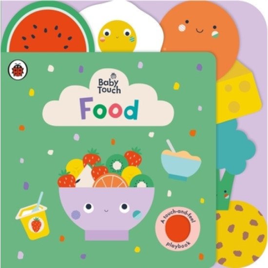 Představte svému dítěti různé druhy jídla pomocí této skvělé interaktivní knížky.