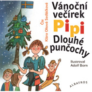 CD - Vánoční večírek Pipi Dlouhé punčochy - Audiokniha