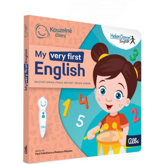 S interaktivní knížkou od Albi My Very First English se vaše děti rychle naučí anglicky.