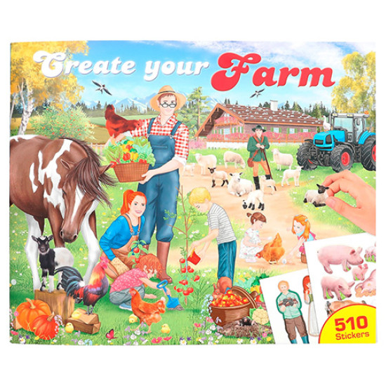 Vytvoř si svoji vlastní farmu. Oblíbený kreativní sešit v jedinečném designu kolekce Create Your.