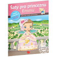 Šaty pro princeznu EMMU - Kniha samolepek