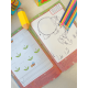 Pracovní sešit Hravá pastelka 1 připravuje na psaní 4 - 5 leté děti. Procvičuje správnou koordinaci zraku s pohybem ruky a jemnou motoriku.
