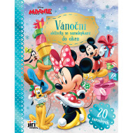 Minnie: Vánoční aktivity se samolepkami do oken