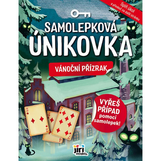 Vyřeš případ pomocí samolepek. Děti hledají, luští a pomocí samolepek řeší případ a hrají tak únikovou hru.