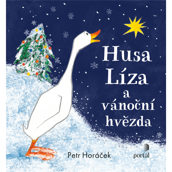 Když husa Líza zjistí, že na vánočním stromě chybí hvězda, vydá se na dlouhou cestu, aby z oblohy uloupla jednu zářící hvězdu.